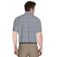 thumbnail image 3 of Lee Golf Men's and Big Men’s All-Over Foliage Print Short Sleeve Golf Polo Shirt, up to Size 5X, 3 of 3