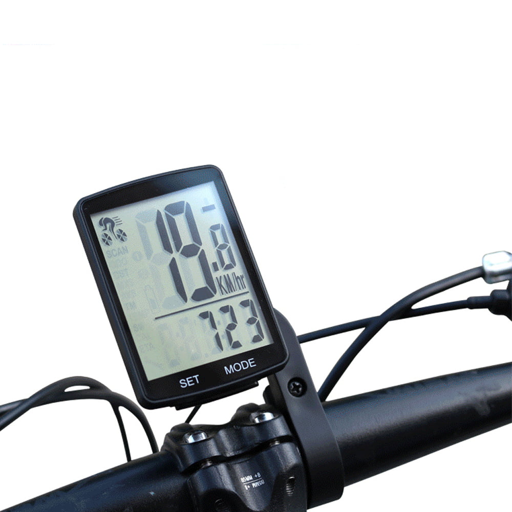 Digital Bicycle Bike LCD Cycling Computer Odometer Speedometer Stopwatch New MC 