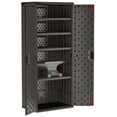 thumbnail image 3 of Suncast 72 in 4-Shelf Storage Cabinet Locker for Garage, Black, BMCCPD7204, 3 of 5