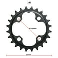 thumbnail image 4 of 104BCD 22T 24T Bike MTB Chainring Single Tooth Chain Ring, 4 of 7