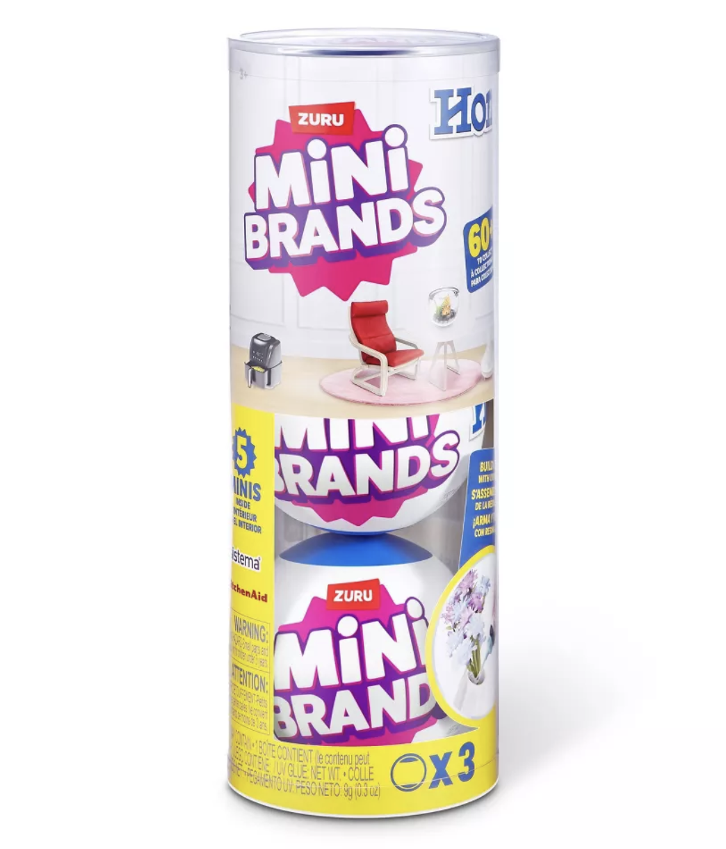 Mini Brands Home Series 1 Collectibles – Set of 3