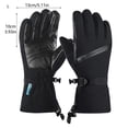 thumbnail image 2 of ERK Hiver avec Ski Coupe-Vent pour Isolation Thermique Respirante pour Écran Tactile Course Randonnée et Poche Zippée Scellée, 2 of 5