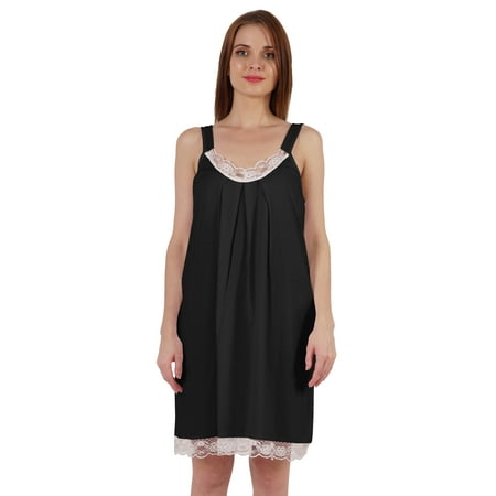 

Inkmeso Sexy Lingerie nightgown for Women Sleeveless Lace Nightwear Tunic Dress Sleepwear