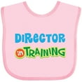 thumbnail image 3 of Inktastic Director in training Boys or Girls Baby Bib, 3 of 4