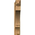 thumbnail image 2 of Ekena Millwork 8"W x 44"D x 44"H Balboa Rough Sawn Craftsman Outlooker, Western Red Cedar, 2 of 4