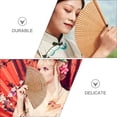thumbnail image 3 of FONDOTIN Folding Fan Handheld Bamboo Photography Props for Women 1Pack, 3 of 8