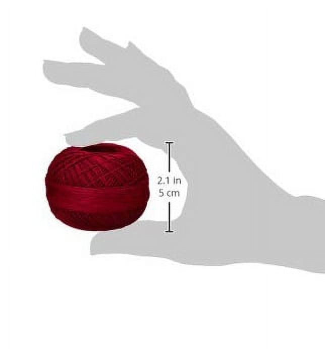Handy Hands Lizbeth Cordonnet Cotton Size 10-Victorian Red - image 2 of 2