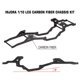 thumbnail image 2 of Kit de chasis de fibra de carbono Lcg, viga de marco para 1/10 Rc Crawler Axial Scx10 & Piezas de actualización Scx10 Ii 90046 -bp, 2 of 3