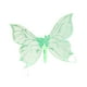 thumbnail image 2 of Alas de mariposa para niñas, alas de ángel, disfraz de elfo, alas de hada para cosplay infantil Verde, 2 of 9