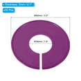 thumbnail image 2 of Uxcell Clothes Dividers, Closet Clothing Rack Dividers Blank Round Separator, Purple 30 Pack, 2 of 5