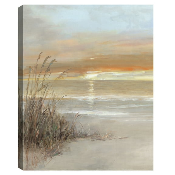 Malibu Sunset by Sally Swatland Canvas Art Print