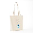 thumbnail image 7 of CafePress - Love Floss Tote Bag - Unisex Canvas Tote Bag, Beige, 1-Piece, 7 of 7
