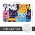 thumbnail image 2 of Disketp Colorful Cats Pattern Art Mat for Front Door Outside - Doormat Outdoor Entrance - Welcome Mats Outdoor,Outside Entry and Outdoor Entrance 16''x24'', 2 of 7