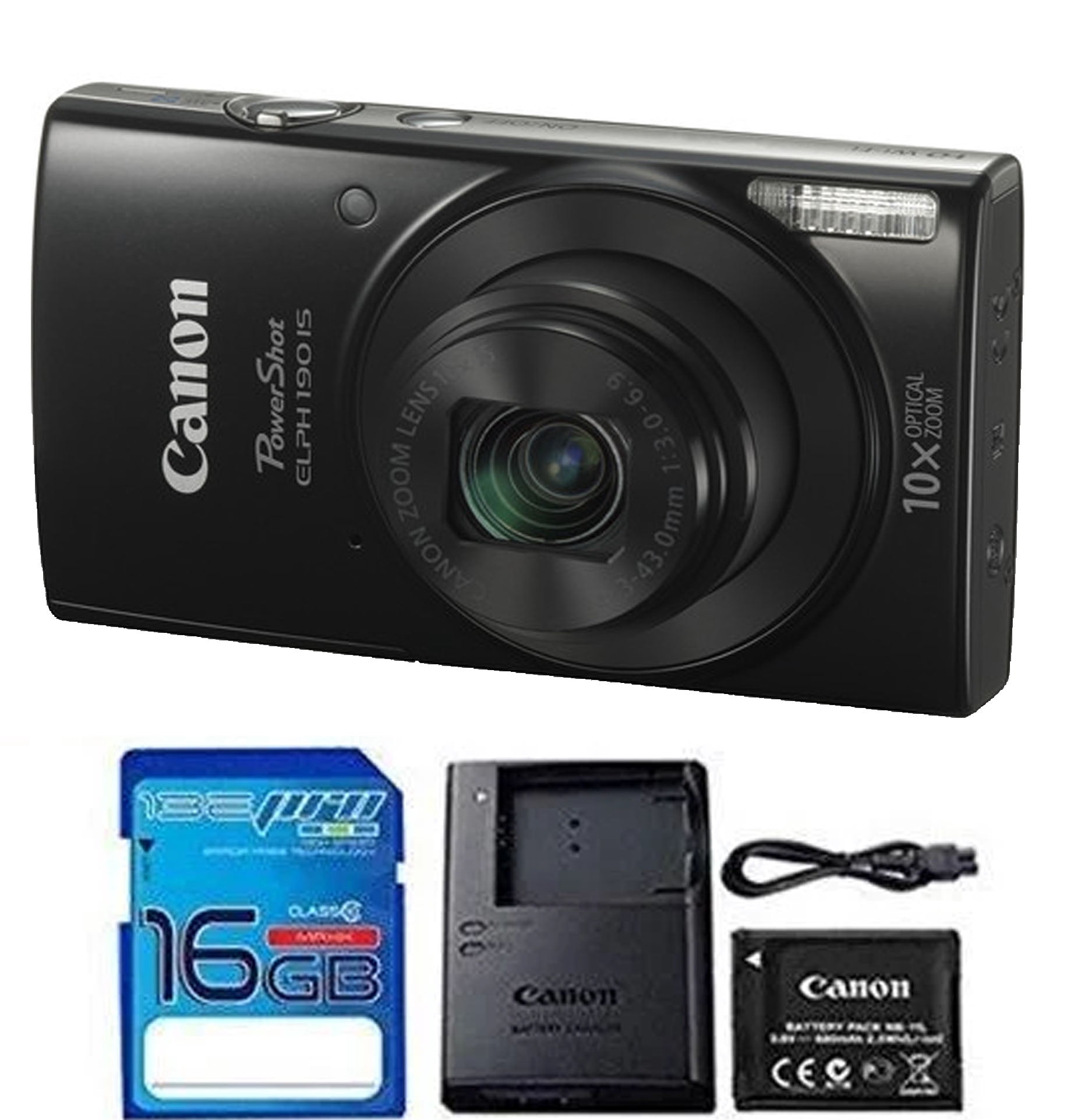 Canon PowerShot ELPH 190 IS Digital 