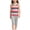 Gray-11, variant on Girls 1-12Y 2-Piece Rainbow Stripe Outfit Sleeveless Tank Top & Ruffle Hem Capri Pants Summer Loung Set