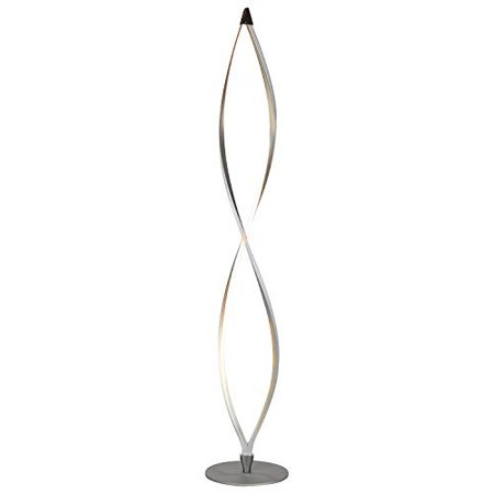 Brightech Twist - Modern LED Living Room Floor Lamp - Bright Contemporary Standing Light - Built in Dimmer Switch with...