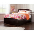 thumbnail image 4 of Richmond Full Platform Bed with Matching Foot Board with Twin Size Urban Trundle Bed in Espresso, 4 of 5