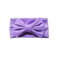 thumbnail image 3 of Diadema Elástica Con Lazo Vintage Para Bebés Y Niñas, Color Morado Sunnimix Hairband del Bowknot, 3 of 5