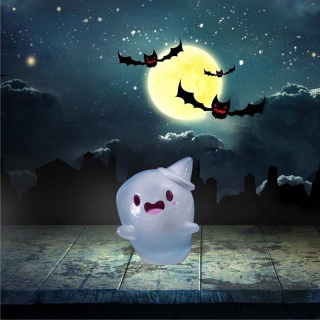 Binwennn And Statues Statue Table Cute Glow In The Dark Doll Decoration Accessory Desktop Mini Ornaments