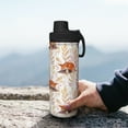 thumbnail image 7 of Yiaed Cute Sleepy Fox Print Sports Insulated Kettle Bottle Reusable Stainless Steel Insulated Cup, Outdoor Portable Casual Stainless Steel Insulation Cup, 7 of 7