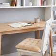 thumbnail image 7 of 16*16" Plush Square Chair Cushion, Soft Tufted Seat Pad with Non- Ties for Dining Chairs & Office Seats, 7 of 7