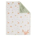 thumbnail image 1 of George Baby Plush Reversible Faux Fur Blanket, 1 of 5