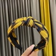 thumbnail image 5 of Deseo diadema de ala ancha con nudo cruzado accesorios para el cabello para mujer tocado Material duradero Gran atractivo, 5 of 5