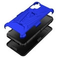 thumbnail image 6 of Galaxy Wireless for Samsung Galaxy A13 5G Case with Tempered Glass Screen Protector Hybrid Cover with Kickstand Phone Belt Clip Holster - Blue, 6 of 8