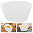thumbnail image 2 of Tazones de sopa de cerámica, aptos para microondas, tazón de cerámica blanca para cocinar al vapor huevos y verduras, ideales para cocinar y servir en cocinas domésticas, 2 of 7