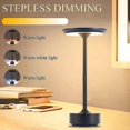thumbnail image 3 of Touching Control Cordless Table Lamp Dimmable & Rechargeable Waterproof Desk Light Wtu, 3 of 5