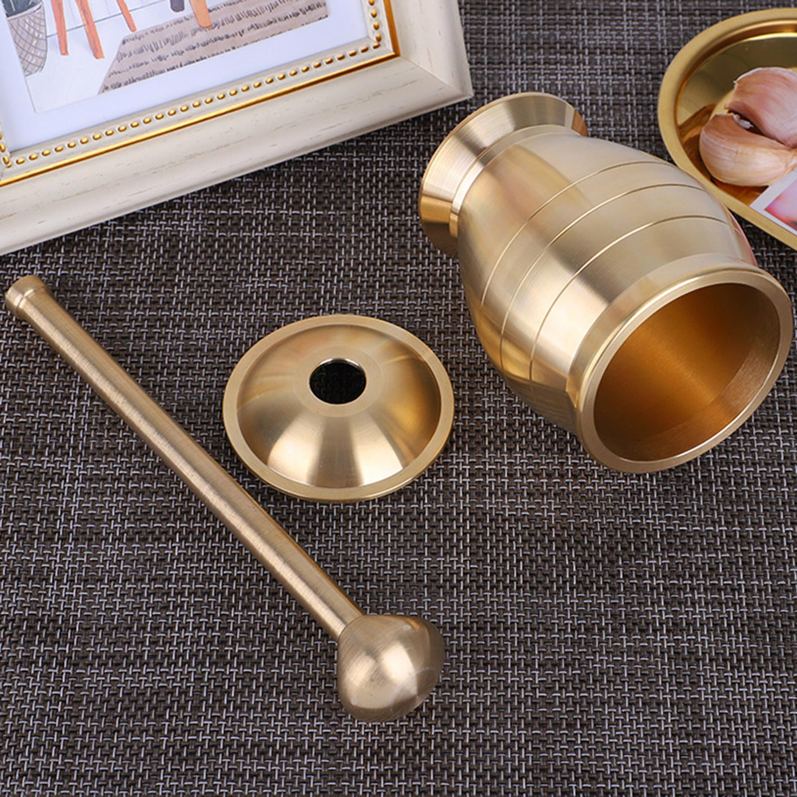 Copper Pepper Salt Crusher Grinder Easy to Use and Comfortable Lightweight Grinding