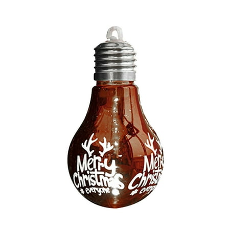 

Outdoor Chandelier Decorations Christmas Decorations Creative Christmas Tree Decoration Electroplating Ball Pendant Luminous Bulb Pendant