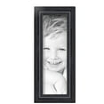 thumbnail image 2 of ArtToFrames 4" x 12" Galleria Noir Picture Frame, 4x12 inch Black MDF Poster Frame (WOM-4083), 3 Pack, 2 of 7