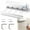 Four Ropes, variant on Retractable Multi-line Clothesline Dryer, Clothes Line Indoor, Balcony Laundry Lines, Heavy Duty Hanging Bar, Outside Wall Mounted Drying Rack Outdoor Hanger Spring-Loaded Automatic