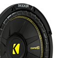 thumbnail image 3 of Kicker CompC Single 10 Inch 500 Watt Max Dual Voice Coil 4 Ohm Car Subwoofer, 3 of 5