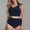 Navy, variant on OCLCCG Womens High Waisted Bikini Set 2 Piece Swimsuit Modest Racerback Bathing Suit with Tie Side Knot 2025