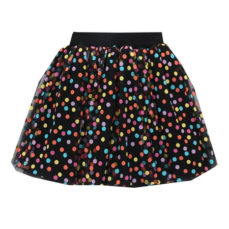 

Wiueurtly Toddler Girls Dress Summer Fashion Dot Prints Dress Princess Dress Casual Dress Tutu Mesh Skirt Outwear Girls Swing Dresses