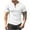 White, variant on LYEAA Mens Tees Short Sleeve Three Buttons Crew Neck Athletic Workout Fitted Summer Pullover T-shirts Solid Training Casual Soft Comfortable Breathable Men's Tops Red M