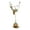 1 Pack丨A, variant on zhonghuaying 1 Pack Gold Ballerina Metal Sculpture, Modern Abstract Dancer Statue, Decorative Tabletop Figurine for Home Living Room Bedroom A