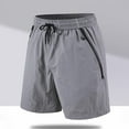thumbnail image 2 of Dagugfen Mens Shorts Summer Drawstring Elastic Waist Loose Lightweight Casual Workout Running Shorts, 2 of 5