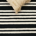 thumbnail image 6 of SAFAVIEH Pine Blake Geometric Wool Area Rug, Black/Ivory, 6' x 6' Square, 6 of 10