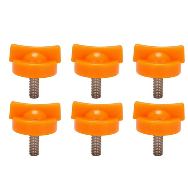 6 Piezas Accesorio para Aparato de Jugo Tornillo de Compresión Que Se Aprieta para Prensa de Frutas para Exprimidor de Naranja Eléctrico -2000E