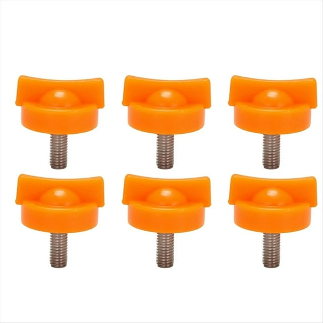 6 Piezas Accesorio para Aparato de Jugo Tornillo de Compresión Que Se Aprieta para Prensa de Frutas para Exprimidor de Naranja Eléctrico -2000E
