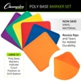 thumbnail image 2 of Champion Sports Square Activity Mats, 14 Inches, Set of 6 - Multicolor, 2 of 5