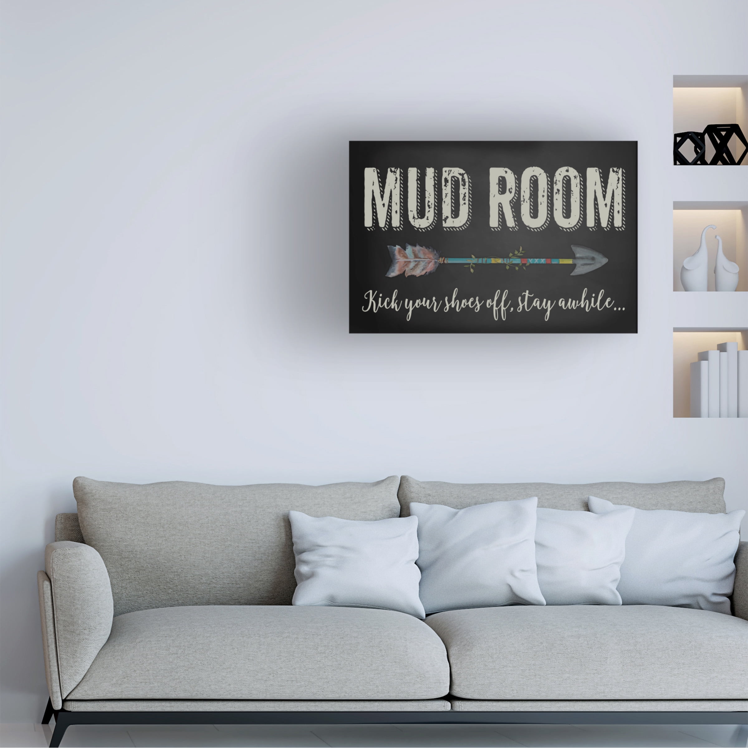 Trademark Fine Art 'Mud Room 2' Canvas Art by Jean Plout