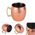 thumbnail image 3 of Vaso de vino, copa de vino de acero inoxidable, para champán, cóctel, cerveza, oficina, 3 of 5