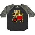 thumbnail image 3 of Inktastic Red Tractor Big Brother Boys Toddler T-Shirt, 3 of 5