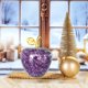 thumbnail image 2 of Adornos navideños, adornos navideños, regalos navideños, manzanas de cristal, regalos de Nochebuena para ella, manzanas ornamentales románticas, manzanas de cristal, 2 of 6