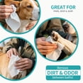 thumbnail image 5 of PETRIBE Dog Wipes, Unscented, Ultra Soft Dog & Cat Wipes for Paws, Ears, Face, and Skin, 300 Count, 5 of 9