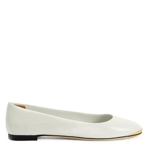 Giuseppe Zanotti Amur 2.0 Leather Ballerina Flats, Brand Size 36 ( US Size 6 )